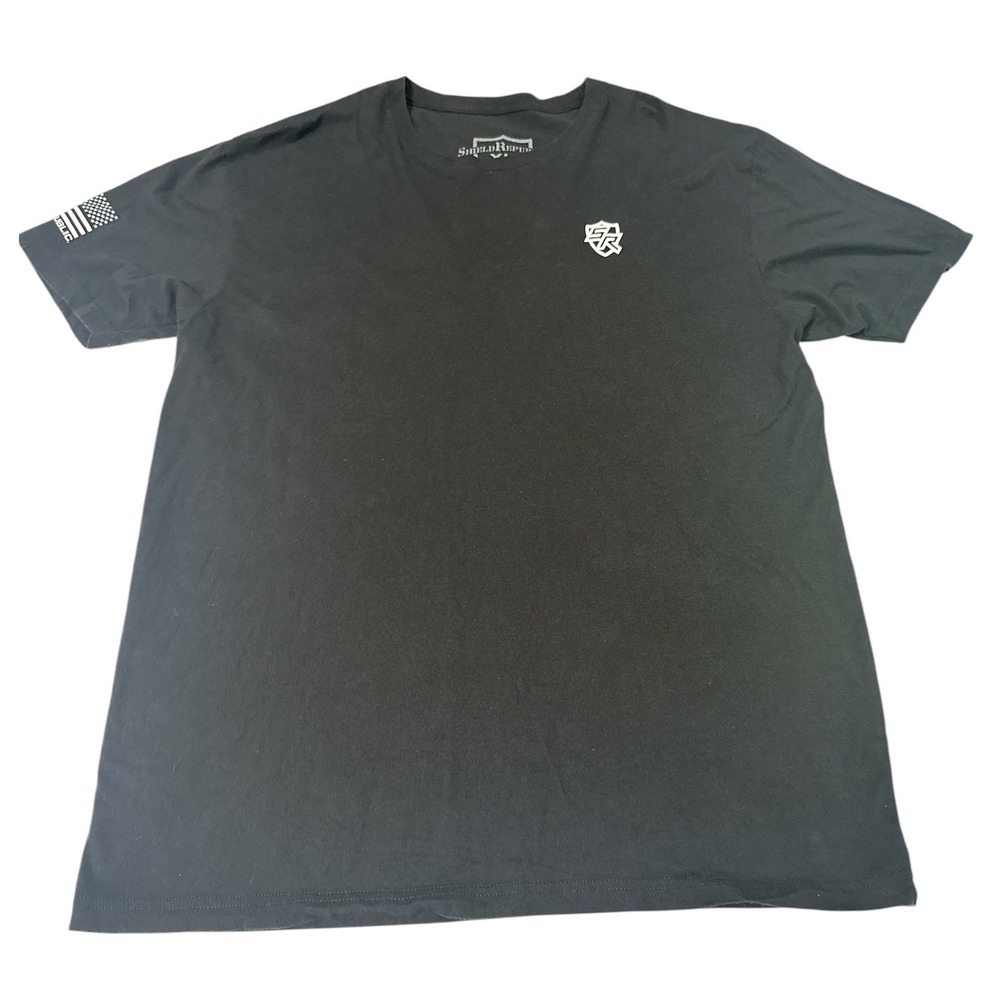 Shield Republic Mens Black I Study Triggernometry Graphic T-Shirt XL